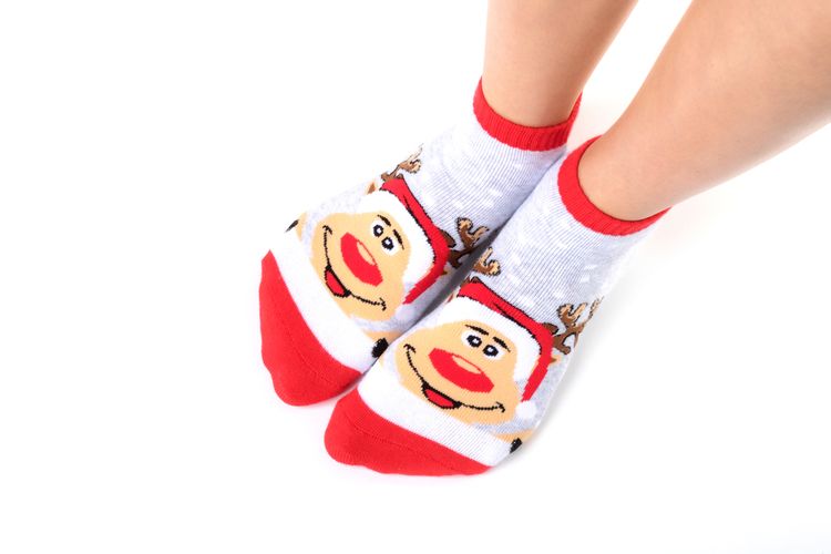 Vicces karácsonyi zokni 