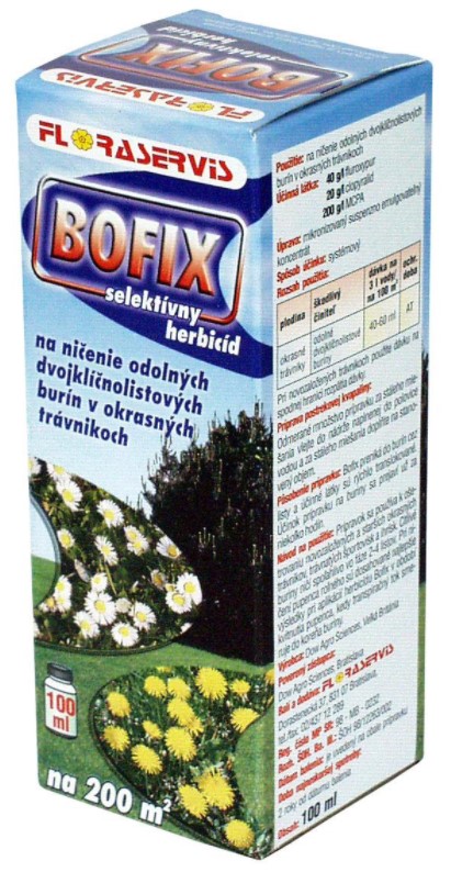 Bofix szelektív herbicid a gyepre 