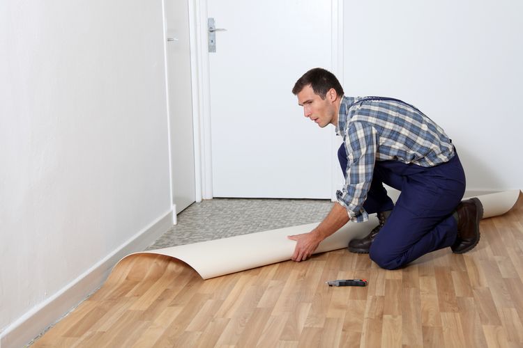 A PVC padló lerakása otthon