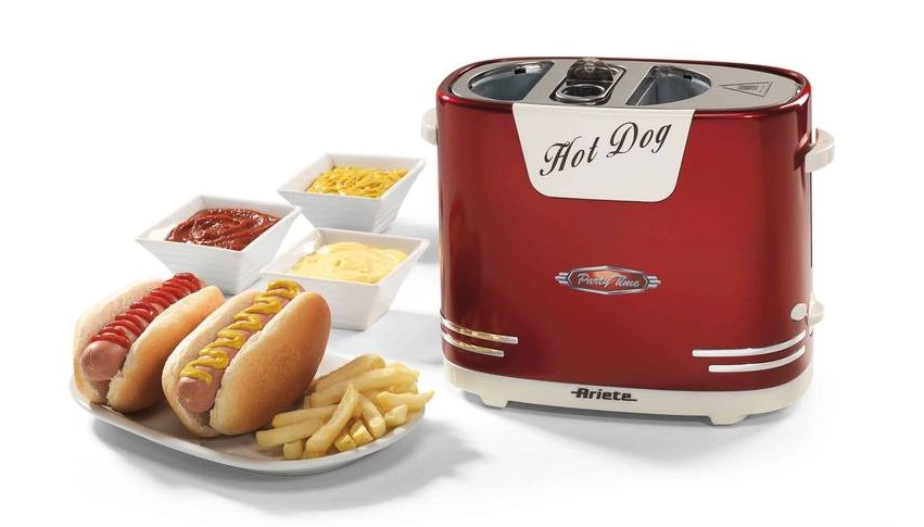 Retro hotdogkészítő gép otthoni használatra