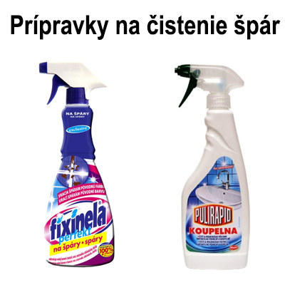 Készítmények fuga tisztítására 