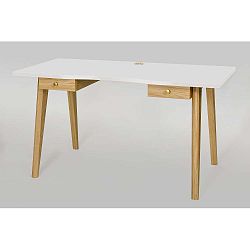 Nice íróasztal fehér asztallappal - Woodman