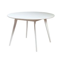 Yumi fehér nyírfa étkezőasztal, ∅ 115 cm - Folke