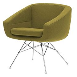 Aiko Eco Cotton Lime zöld fotel - Softline