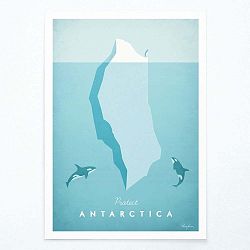 Antarctica plakát, A3 - Travelposter