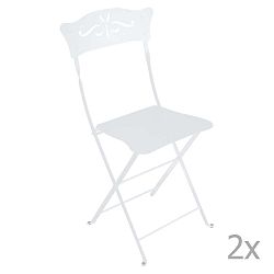 Bagatelle fehér összecsukható kerti szék, 2 db - Fermob