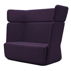 Basket Eco Cotton Dark Lilac sötétlila fotel - Softline
