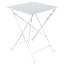 Bistro fehér kerti asztalka, 57 x 57 cm - Fermob