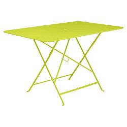 Bistro zöld összecsukható kerti asztal, 117 x 77 cm - Fermob