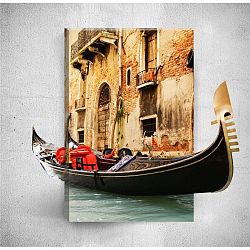 Boat Ride 3D fali kép, 40 x 60 cm - Mosticx