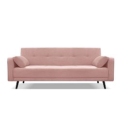 Bristol rózsaszín háromszemélyes kinyitható kanapé - Cosmopolitan Design