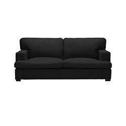 Charles fekete kétszemélyes kanapé - Windsor & Co Sofas