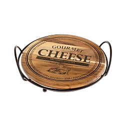 Cheesy bambusz tálalódeszka, ⌀ 20 cm - Dakls