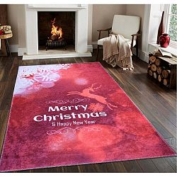 Christmas piros futószőnyeg, 80 x 200 cm - Vitaus