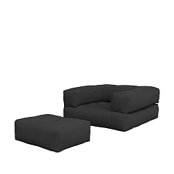 Cube Dark Grey állítható fotel - Karup