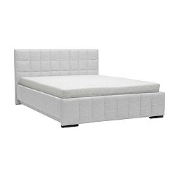 Dream világos szürke kétszemélyes ágy, 160 x 200 cm - Mazzini Beds