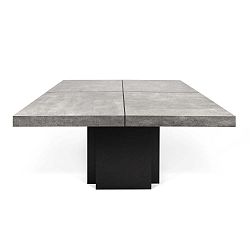Dusk betonmintás étkezőasztal, 130 cm - TemaHome