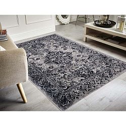 Edessa Grey Black folttaszító szőnyeg, 120 x 180 cm - Floorita