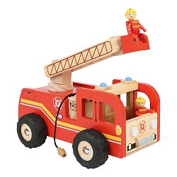 Engine tűzoltóautó 2 bábuval - Legler