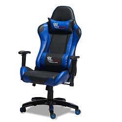 Gaming fekete-kék ergonomikus irodai szék - Furnhouse