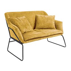 Glam sárga kétszemélyes kanapé - Leitmotiv