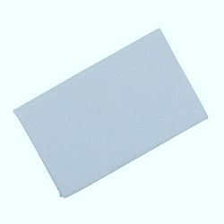 Grey világoskék pamut lepedő, 100 x 200 cm