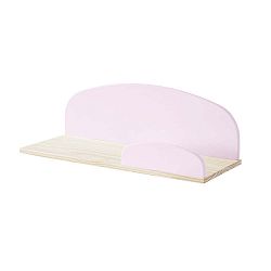 Kiddy nagy rózsaszín fali polc - Vipack
