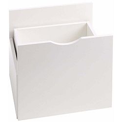 Kiera fehér fiók polchoz, 33 x 33 cm - Støraa