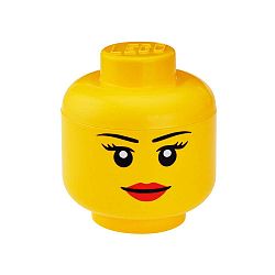 Lány minifigura fej tároló, Ø 24,2 cm - LEGO®