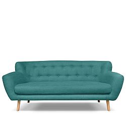 London kékeszöld háromszemélyes kanapé - Cosmopolitan design