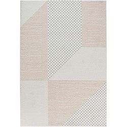 Madison krémszínű-rózsaszín szőnyeg, 200 x 290 cm - Mint Rugs