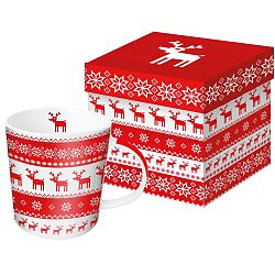 Magic Rojo Christmas porcelán bögre karácsonyi motívummal, díszdobozban, 350 ml - PPD