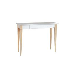 Mimo fehér íróasztal, szélesség 105 cm - Ragaba