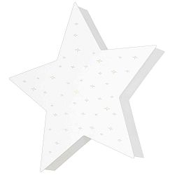 Montu csillag alakú fehér fali lámpa - Glimte