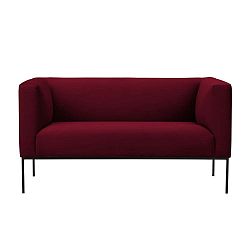 Neptune piros kétszemélyes bársony kanapé - Windsor & Co Sofas