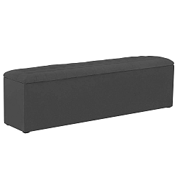 Nova sötétszürke puff tárolóval, 140 x 47 cm - Windsor & Co Sofas
