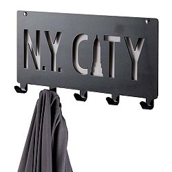NY City fekete falifogas 5 horoggal - Compactor