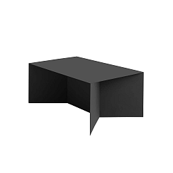 Oli fekete dohányzóasztal, 100 x 60 cm - Custom Form