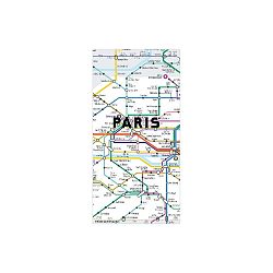 Paris térkép mintájú mágnes - Kikkerland
