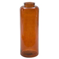 Put narancssárga újrahasznosított üveg váza, magassága 70 cm - Mauro Ferretti