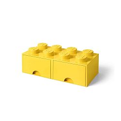 Sárga 2 fiókos tárolódoboz - LEGO®