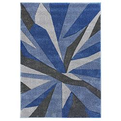 Shatter Blue Grey kékesszürke szőnyeg, 160 x 230 cm - Flair Rugs