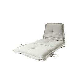 Sit & Sleep Natural variálható bézs futon, 80 x 200 cm - Karup Design