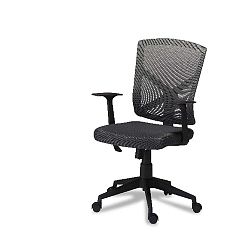 Swivel szürke irodai szék - Furnhouse