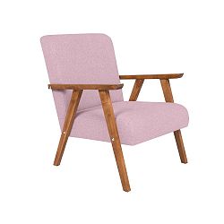 Terry halvány rózsaszín fotel - HARPER MAISON
