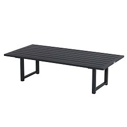 Tim fekete kerti asztal, 150 x 75 cm - Hartman