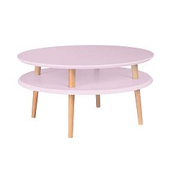 UFO rózsaszín dohányzóasztal, Ø 70 cm - Ragaba