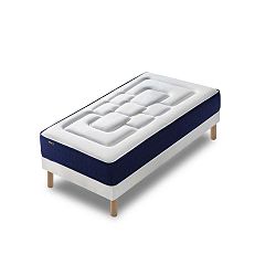 Velours egyszemélyes ágy matraccal, 80 x 190 cm - Bobochic Paris