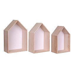 Verona fehér fa polc, 3 db - House Nordic