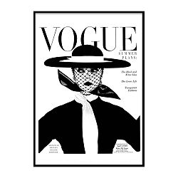 Vogue keretezett plakát, 30 x 20 cm - Piacenza Art